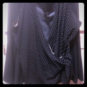 Skirt set with sexy tie sleeveless top, navy blue